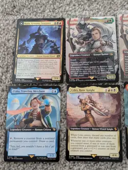 Final Fantasy MTG Mythic & Rare Lot (10) Cloud, Celes, Cactuar, Lightning Army - Image 2