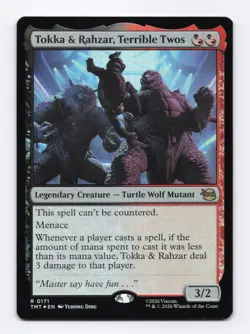 Tokka & Rahzar Terrible Twos (Foil) 171 (R) MTG Teenage Mutant Ninja Turtles TMT - Image 1