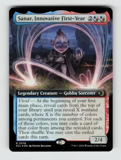 Sanar, Innovative First-Year (Extended Art)*Foil* ECL 378 NM - Image 1