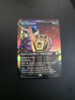 The Soul Stone (Borderless) Marvel's Spider-Man Foil - Image 1