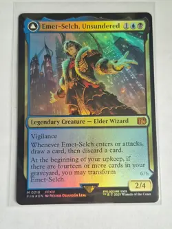 Emet-Selch, Unsundered (Borderless) Final Fantasy Foil - Image 1