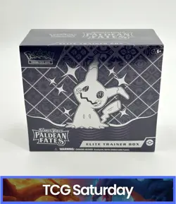 2024 POKEMON SCARLET & VIOLET PALDEAN FATES ELITE TRAINER BOX SEALED - Image 1