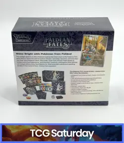 2024 POKEMON SCARLET & VIOLET PALDEAN FATES ELITE TRAINER BOX SEALED - Image 2