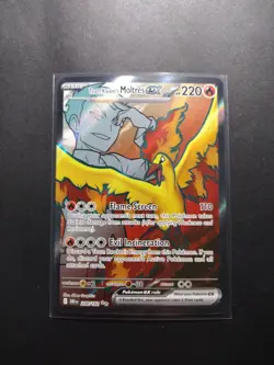 Pokemon TCG Team Rockets Moltres EX#208/182 Destined Rivals - Image 1