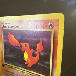 Charmander 50/82 Team Rocket Regular First Edition Pokemon Card WOTC - Image 5