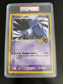 Pokemon Shadow Lugia Jumbo XD PSA 7 English - Image 1