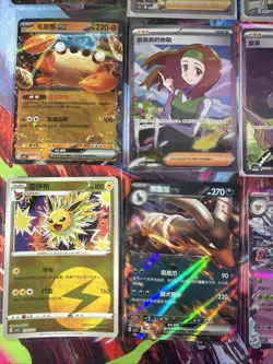 Pokemon 16 Card Lot nm V Max Mega Amazing Ex HOLO Rare Hits Only B37 - Image 3