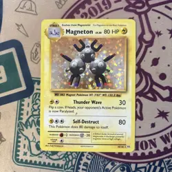 Pokemon Magneton 38/108 XY Evolutions Holofoil **HOLO BLEED** - Image 3