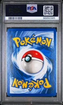2000 Pokemon Neo Genesis 1st Edition 17 Typhlosion Holo PSA 8 Mt RED DOT ERROR - Image 2