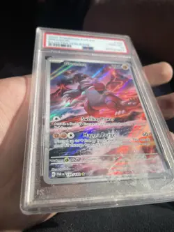 Pokemon TCG Groudon Illustration Rare Paradox Rift PSA 10 LOOK AT PICS NO RETURN - Image 2