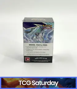 2021 POKEMON SWORD & SHIELD CHILLING REIGN BUILD & BATTLE DECK BOX SEALED - Image 2