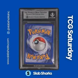 2005 POKEMON EX DEOXYS #107/107 RAYQUAZA GOLD STAR HOLO RARE BGS 8.5 - Image 2