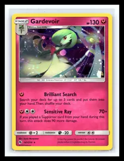 💥 Pokemon Gardevoir Cosmos Holo Rare Promo 141/214 TCG Lost Thunder - Image 1