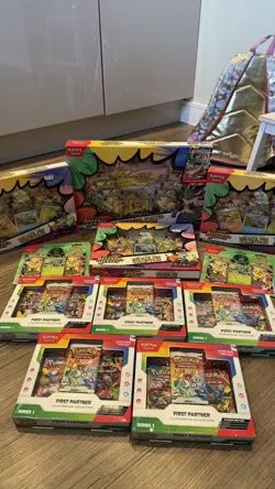 Pokemon Sealed Box Bundle First Partner And Ascended Hero’s 📦✅ FAST SHIPPING - Image 1