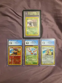 4 Graded Pokemon Cards!!! - Image 1