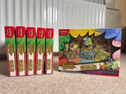 6x Pokemon TCG Ascended Heroes First Partners Deluxe Pin Collection - NEW SEALED - Image 1
