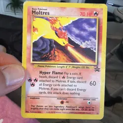 1999 Pokemon Wizards of the Coast Exclusive Black Star Promos Moltres #21 - Image 1