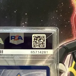 2019 POKEMON SM BLACK STAR PROMO #SM201 FULL ART/RESHIRAM & CHARIZARD GX PSA 9 - Image 4