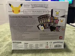 Pokemon Celebrations Elite Trainer Box Booster Pikachu ETB SEALED NEW - 25 yr - Image 2