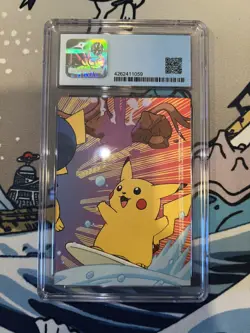 2000 Topps Pokemon Series 2 DITTO #132 Stick-Ons (5 of 10) CGC 9 MINT Vintage - Image 2