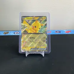 2025 Prismatic Evolutions Pikachu EX POKEMON #28/131 DOUBLE RARE - Image 1