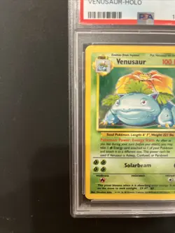1999 Pokemon Venusaur Holo 15/102 PSA 5 - Image 3