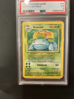 1999 Pokemon Venusaur Holo 15/102 PSA 5 - Image 4