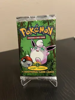 Wizards of the Coast First Edition Pokemon Jungle Booster Pack 742818060639 - Image 3