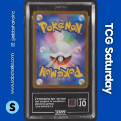 2023 POKEMON SV JP PROMO P.C. FUKUOKA SPECIAL BOX #289 FUKUOKA'S PIKACHU TAG 10 - Image 2