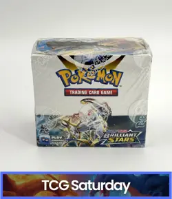 2022 POKEMON SWORD & SHIELD BRILLIANT STARS BOOSTER BOX SEALED - Image 1