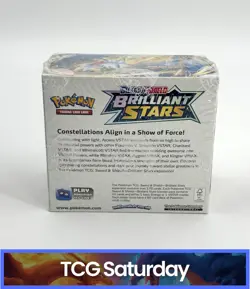 2022 POKEMON SWORD & SHIELD BRILLIANT STARS BOOSTER BOX SEALED - Image 2