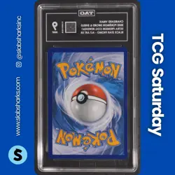 2022 POKEMON SWSH BLACK STAR PROMO CHARIZARD UPC #SWSH261 CHARIZARD VMAX TAG 9 - Image 2