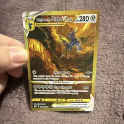Pokemon Origin Forme Dialga VSTAR GG68 Crown Zenith Holo 280 HP - Image 1
