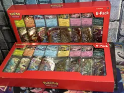 x2 Pokemon TCG Scarlet & Violet Prismatic Evolutions Costco Mini Tins New Sealed - Image 2