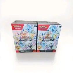 Pokemon Scarlet & Violet Prismatic Evolutions Booster Bundle Lot of 2 NEW - Image 1