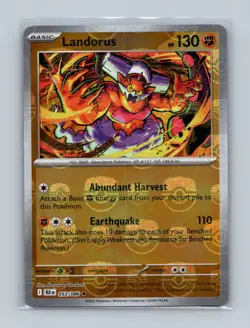 Landorus (Master Ball) 053/086 SV: Black Bolt NM Pokemon 2025 - Image 1
