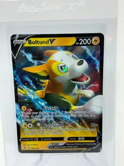 Pokemon Boltund V Ultra Rare SWSH02 Rebel Clash 067/192 - Image 1