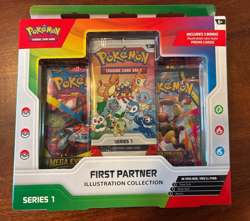 Pokemon TCG First Partner Illustration Collection Series 1 New Sealed Ships 3/27 - Image 1
