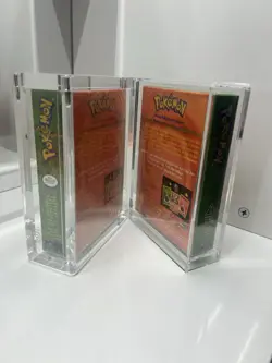 Pokemon Brushfire Base Set Theme Deck (Factory Sealed 1999) Gold Strip! Set of 2 - Image 2