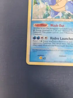 Pokemon Blastoise 13/95 Cracked Ice Holo Rare Nm/Lp Very Clean - Image 2