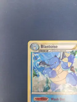 Pokemon Blastoise 13/95 Cracked Ice Holo Rare Nm/Lp Very Clean - Image 5