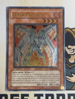 Cyber Phoenix EOJ-EN009 Ultimate Rare 1st Edition YuGiOh! NM - Image 3