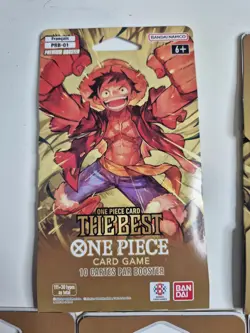 One Piece TCG - ​Lot de 6 Blister - The Best PRB-01 FR Francais Neuf Scelle - Image 3