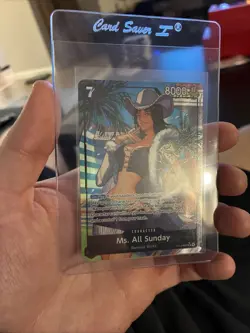 2026 One Piece TCG Ms. All Sunday OP14-084 SR Alternate Alt Art - Image 2