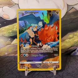 Pokemon TCG Silver Tempest TG09/TG30 - Druddigon - Ultra Rare - NM - Image 1