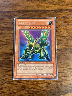 Great Moth MRD-070 Metal Raiders 1st Edition Yu-Gi-Oh! TCG - Image 1