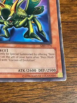 Great Moth MRD-070 Metal Raiders 1st Edition Yu-Gi-Oh! TCG - Image 3
