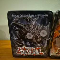 Lot of 4 Rare 2013 YU-GI-OH Dragon Ruler COLLECTORS TIN (EMPTY) - Image 2