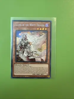 Yu-Gi-Oh! TCG Fallen Of The White Dragon BPRO-EN024 Secret Rare - Image 1