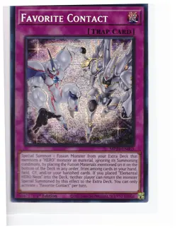 Favorite Contact [MP24-EN063] - Prismatic Secret Rare 1st Edition NM Yugioh - Image 1